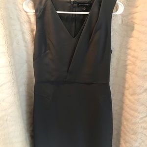 Medium gray, classic work dress
